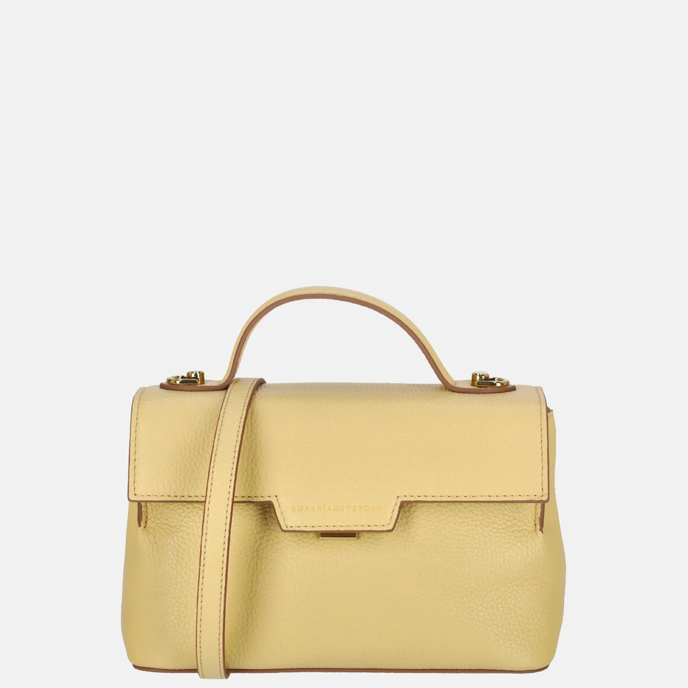 Smaak Amsterdam Flora crossbody tas butter